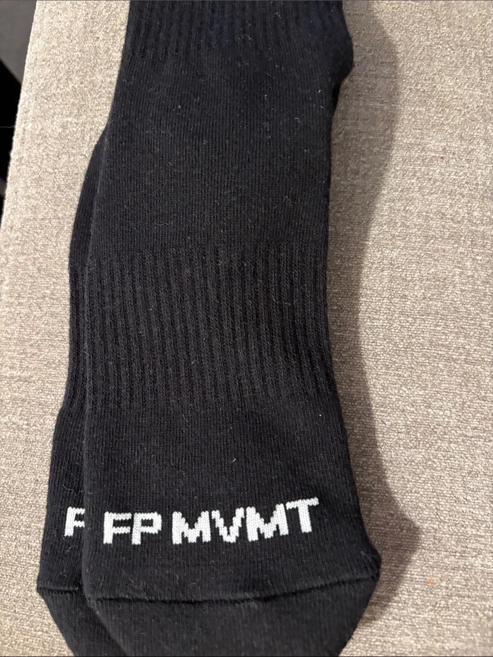 Free People Movement Bringing Buti Back Tube Socks. NWT. Black